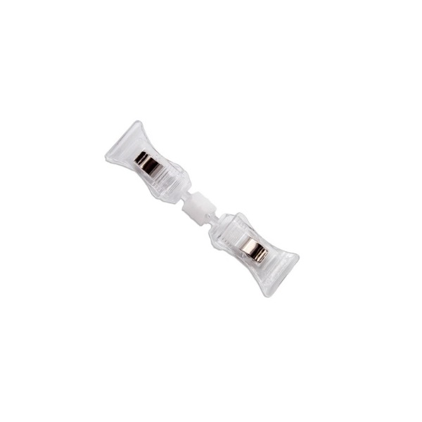 Billede af Skilteholder m. 2 klemmer transparent. 60270213